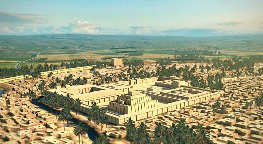 Ur Archaeological Site, Dhi Qar Governorate, Iraq